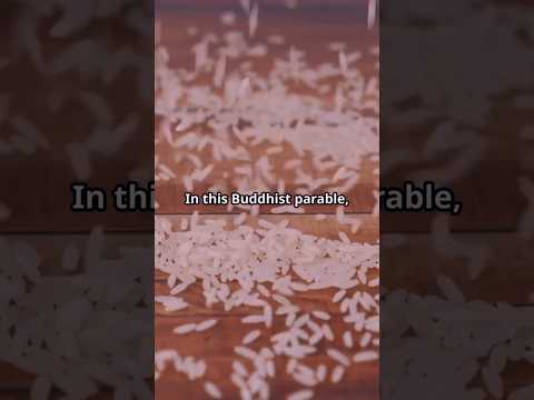 The Rice Grain Parable—Lessons in Karma and Wisdom, Revealing Truth Through Simple Acts.