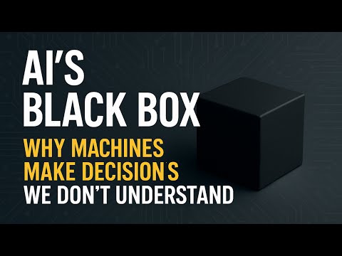 AI’s Black Box: Why Machines Make Decisions We Don’t Understand. #ExplainableAI #BlackBoxAI #AI